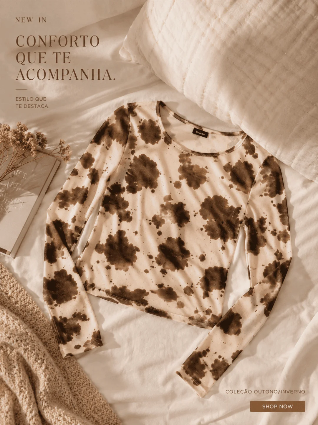 ✨ Blusa Aurora Mocha Premium ✨