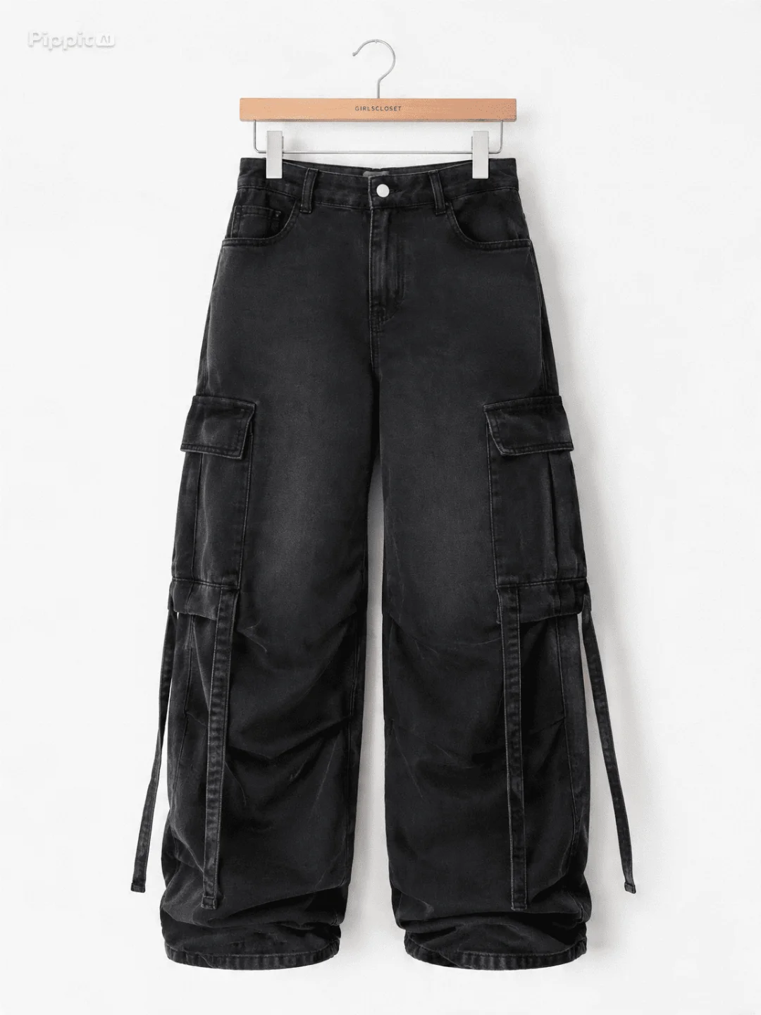 Calça Cargo Jeans Estonada "Street Style"