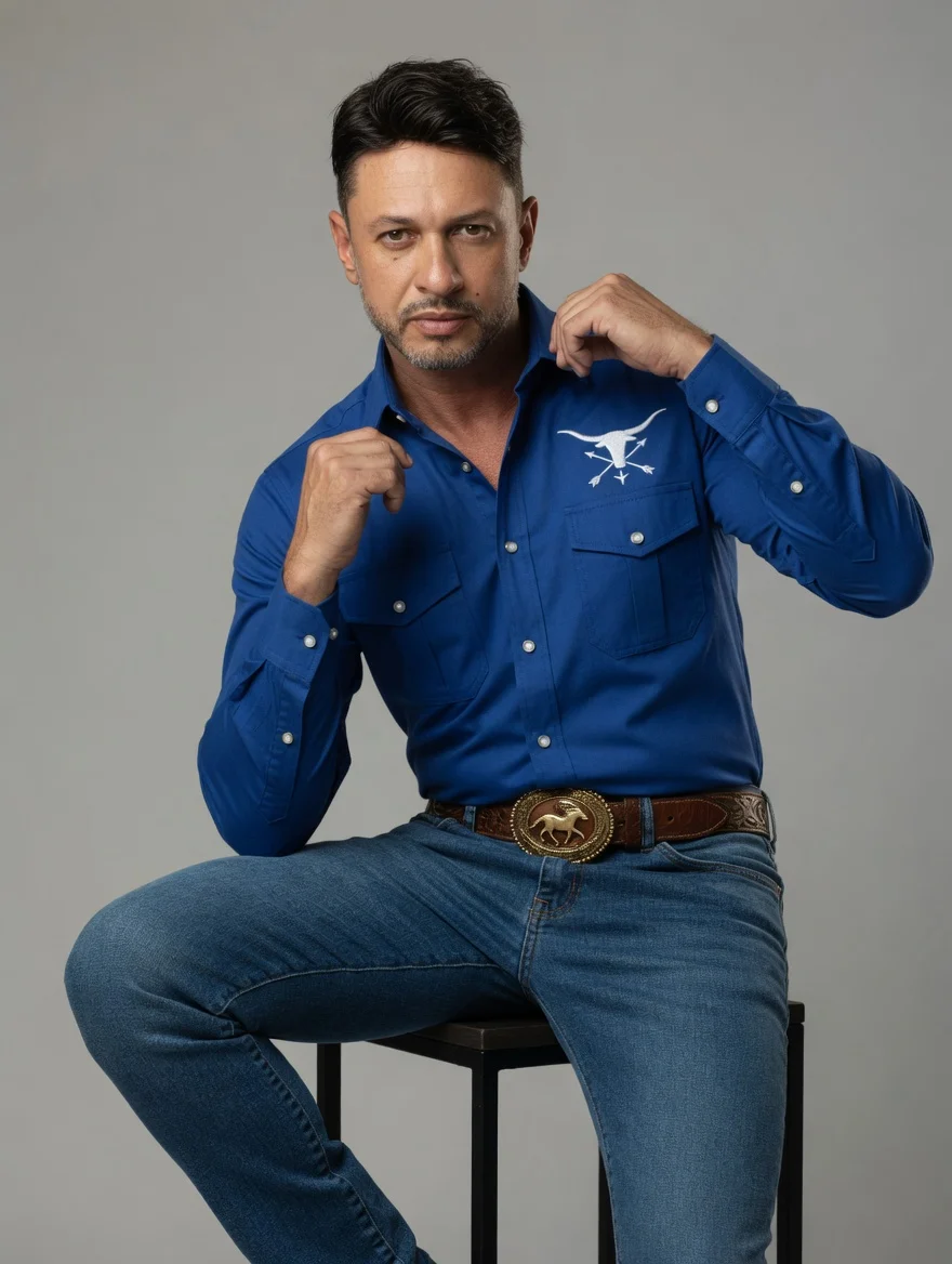 Camisa Country Masculina Premium 🤠