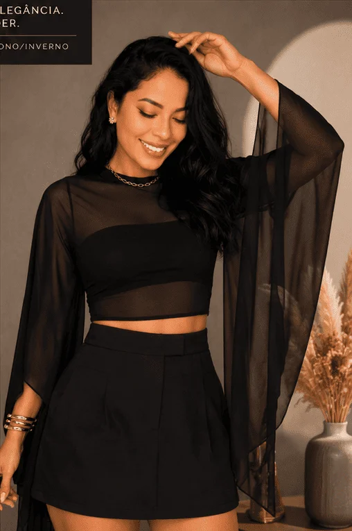 ✨ Conjunto Midnight Elegance ✨