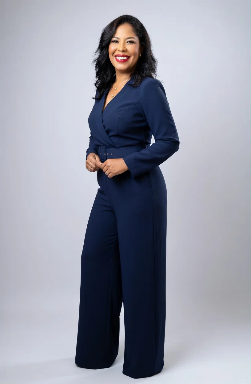 Macacão Alfaiataria Blazer Navy