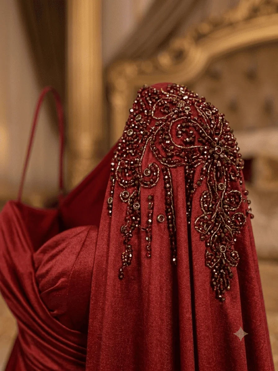 Vestido Vermelho – Rouge Élégance